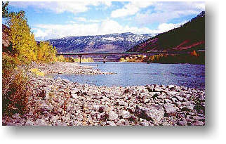 Thompson River, BC. Thompson River Fishing, British Columbia